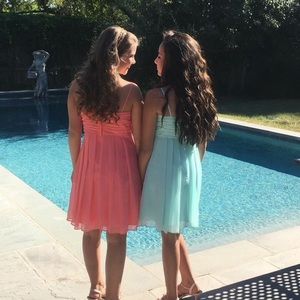 David Bridal Girls occasion dress 🧡